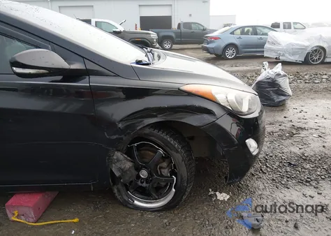 2013 Hyundai Elantra Limited from USA, damaged, VIN 5NPDH4AE5DH369179